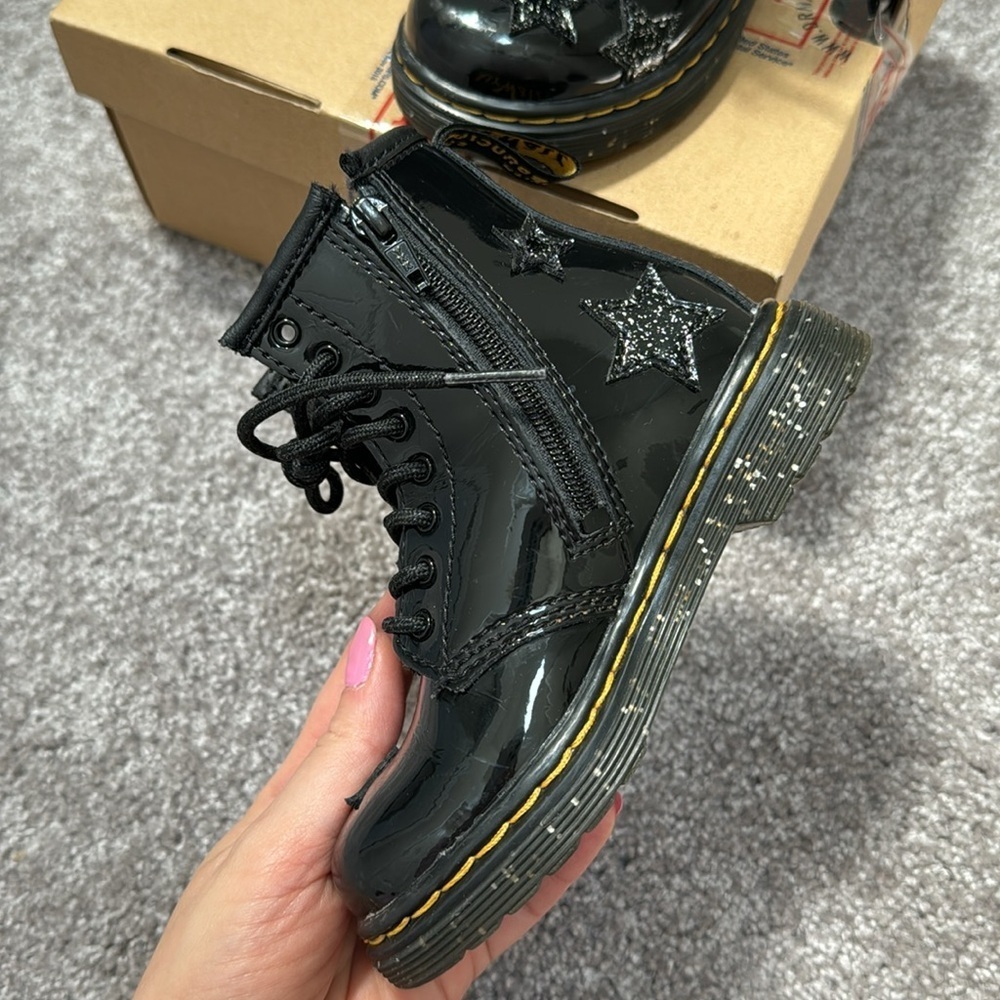 Dr. Marten Patent Lamper Cosmic Glitter Boot - Picture 6 of 9